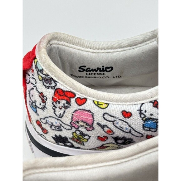 Adidas x Hello Kitty Nizza Sanrio Mens Shoes White Platform Sneakers Casual US 7 - Picture 4 of 5